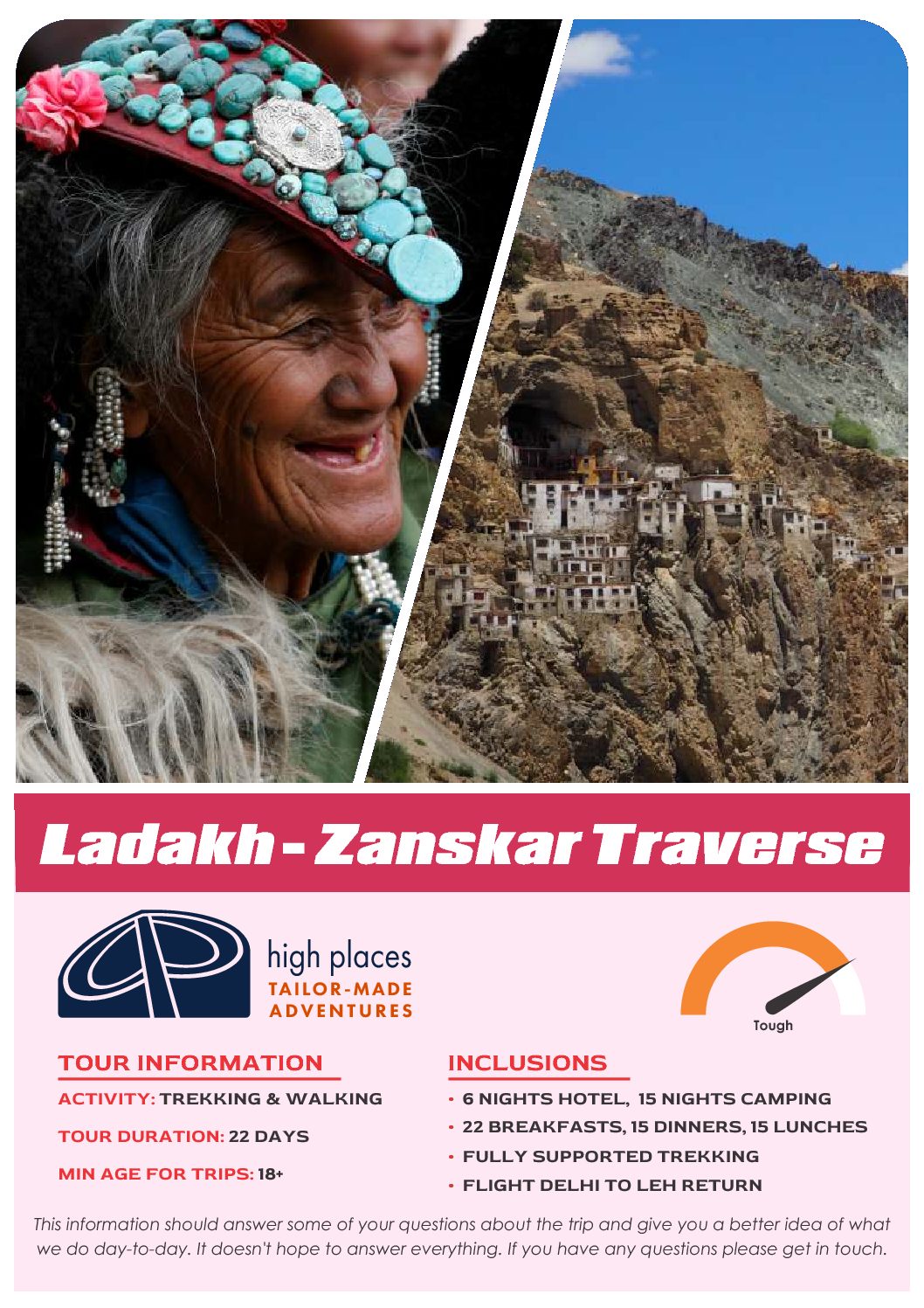 Ladakh – Zanskar Traverse