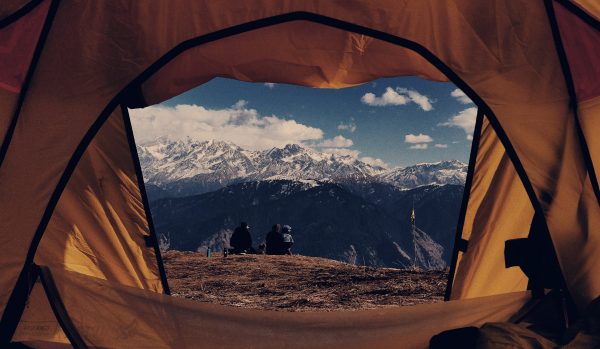 trekking and hiking