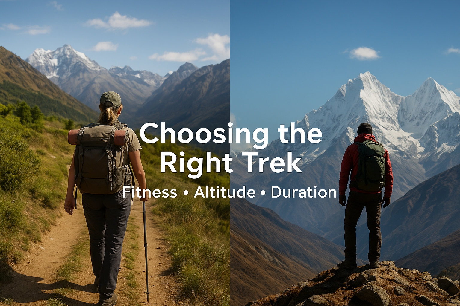 How to Choose the Right Trek: Fitness, Altitude & Duration Explained